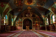 Выдубицкий монастырь в Киеве. Интерьер храма